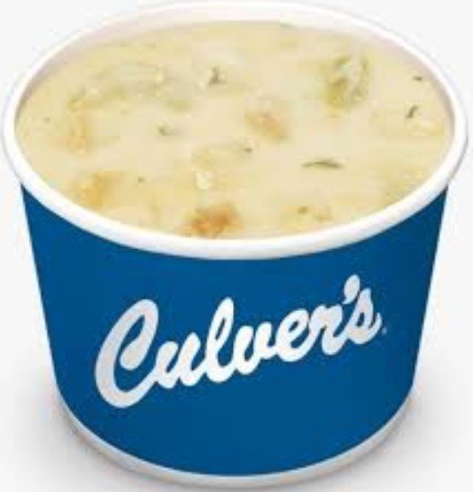 Culver's Boston Clam Chowder Soup