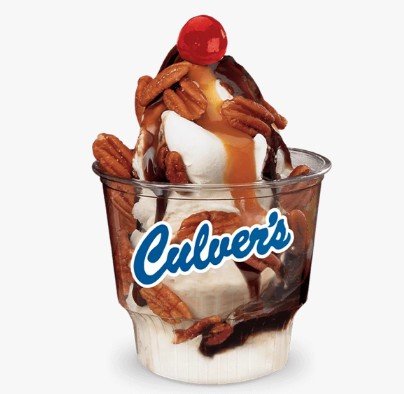 Culver's Turtle Sundae