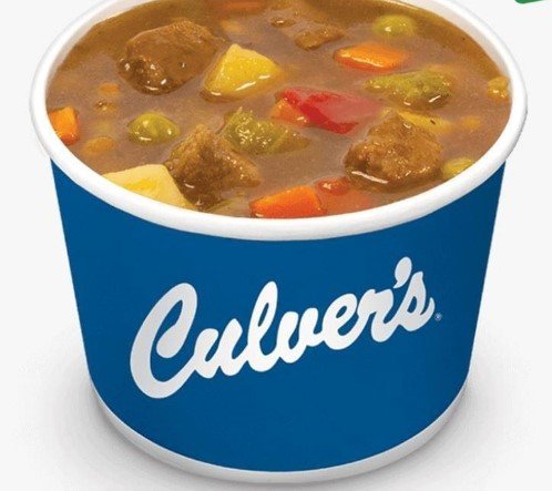 Culver's Vegetable Beef Soup